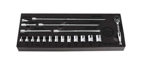 Koken TR24760P-20 1/4'' Drive. 20-Piece Professional Socket Set