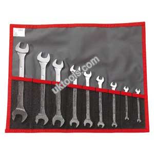 Facom 44.JE9T - 9-Piece Metric Stubby Combination Wrench Set