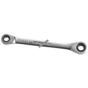 RATCHER RING SPANNER 12P 6X7