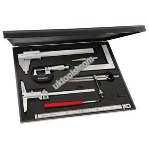 Facom 809.J2 8-Piece Metrology (Measuring) Set