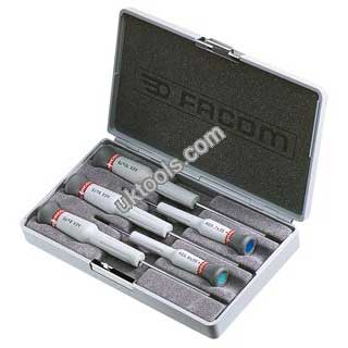 Facom AEX.J1 - 5-Piece Torx Micro-Tech Precision Screwdriver Set