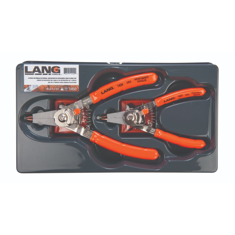 Lang 1435 Quick Switch Internal/External Snap Ring Pliers