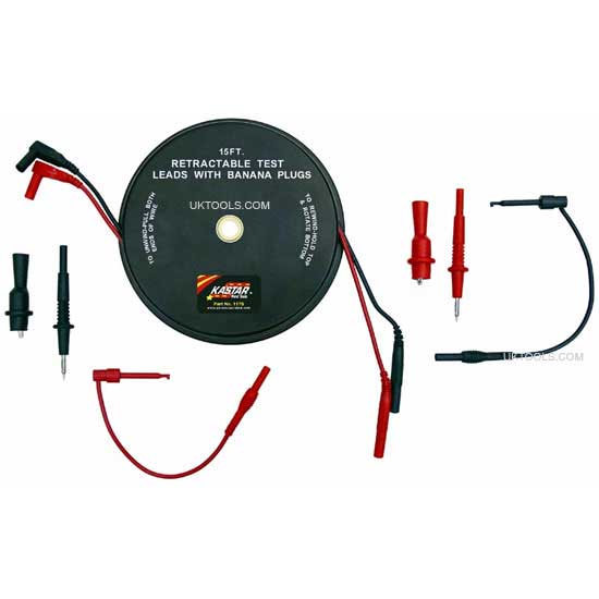 Kastar-AE1176 Retractable Test Lead Set 7pc